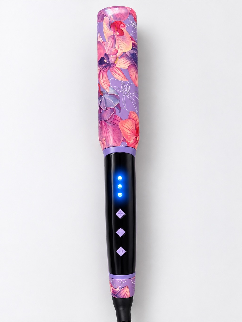 Calista TrianglPro Heated Detailer Styler Brush CL-003 Floral Tropical Print
